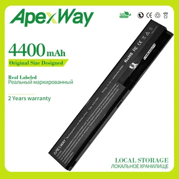 Apexway 6 cella Új A32-X401 Laptop Akkumulátor ASUS X301 X301A X401 X401A X501A A31-X401 A41-X401 A42-X401 F301A1 F401A1 S301A1