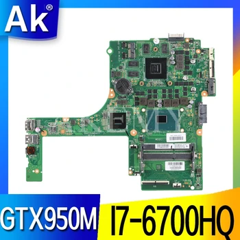AKEMY 832848-001 832848-601 A HP Pavilion 15-AK Series Laptop Alaplap DAX1PDMB8E0 I7-6700HQ CPU GTX950M GPU-s Alaplap