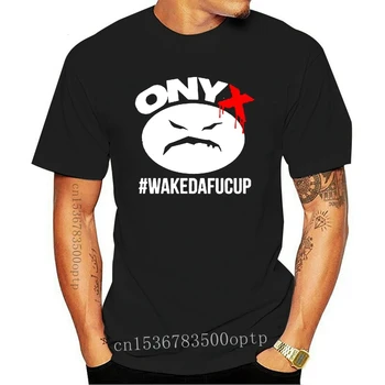 Új 2021 Onyx Wakedafucup Rap Nyomtatás Zene Fekete Póló Méret S M L Xl 2xl 3xl 4xl 5xl póló Márka Hipszter Alap Ing