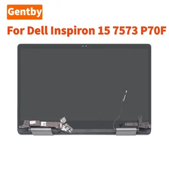 Eredeti 15.6 Hüvelykes Dell Inspiron 7573 7570 2-in-1 P70F 4K UHD LCD érintőképernyő Csere, Teljes Összeállítás A Hings
