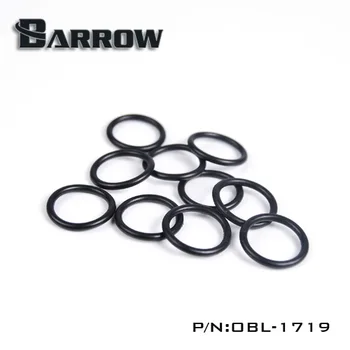 Barrow OD14mm Nehéz Cső Fekete Szilikon Tömítés O-gyűrű 10db/set Folyadék Hűtő Rendszer Tartozékok Felszerelése Szilikon Tömítés Gyűrű