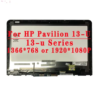 13.3 inch 1366*768 vagy 1920*1080IPS Közgyűlés A HP PAVILION X360 13U 13-U119TU 13-U Sorozatú M3-U LCD Képernyő Közgyűlés A Kapcsolatot
