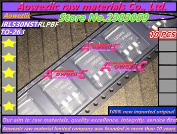 Aoweziic 100% új importált eredeti IRL530NSTRLPBF IRL530NSPBF IRL530NS L530NS, HOGY-263 SMD térvezérlésű tranzisztor
