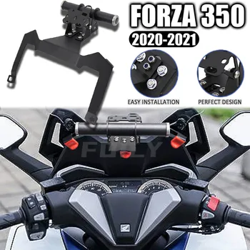 A Honda Forza 350 FORZA 350 2020-2021 Új Motorkerékpár Tartozékok Forza-350 Telefon tulajdonosa Állni GPS Navigátor Lemez Tartó