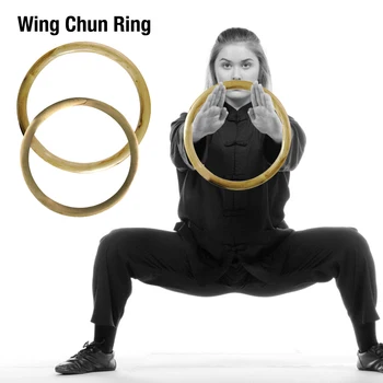 Wing Chun Rattan Gyűrű Természetes Fa Gyűrűk Wing Chun Kung Fu Csukló, Kéz Erőgépek Testmozgás Gyűrű