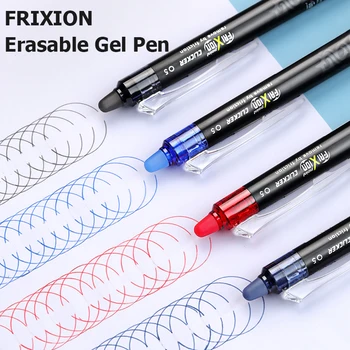 PILÓTA BLRT-FRP5 Új Törölhető Gel Pen 0,5 mm 8 Szín Korszerűsített FRIXION ST Penpoint Írószer termékek Ajándék Barátok
