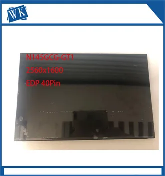 Pantalla LCD para portátil DP/N 0JGMG4, N145GCG-GT1, 14,5 pulgadas, 2560x1600, 16:10, EDP, 40 pines