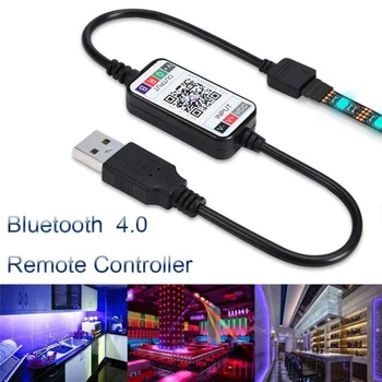 DC 5V USB Led Szalag RGB Vezérlő Bluetooth Vezérlő Vezeték nélküli RGB 5050 2835 USB LED Szalag Lámpa