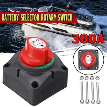 2/3 Helyzetben Akkumulátor Selector Leválasztó Kapcsoló, Autó, Auto RV Tengeri Hajó Akkumulátor Vágva húzza ki a Rotary Switch 12-48V