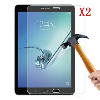 2DB Edzett Üveg kijelző Védő fólia Samsung Galaxy Tab S2 8.0 T710 T713 T715 Teljes Lefedettség képernyővédő fólia Tabletta Film