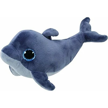 15CM Ty Beanie Echo Csillogó Kék Nagy Szemek Delfin Aranyos Plüss Plüss Gyűjthető Baba, Gyerek Játékok, a Gyermekek Születésnapi Ajándékok