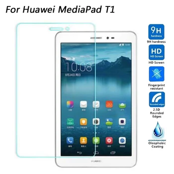 Edzett Üveg Huawei MediaPad T1 8.0 S8-701W Megtiszteltetés T1-823L Képernyő Védő fóliát Ultra Vékony 9H Üveg 8.0 inch