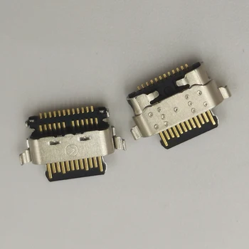 50PCS Micro USB Töltő Port Dokkoló Plug Töltő Csatlakozó Aljzat Samsung Galaxy A01 Core A013F 013 C013 M11 M115F
