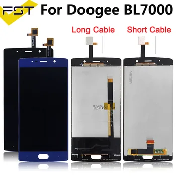 A Doogee BL7000 LCD Kijelző+érintőképernyő 100% - Ban Tesztelt Képernyő Digitalizáló Szerelvény Csere bl 7000 lcd érzékelő doogee bl7000