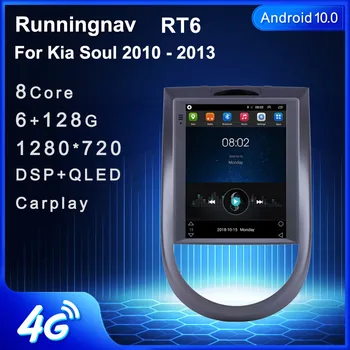 Runningnav A Kia Soul 2010 2011 2012 2013 Tesla Típusú Androidos Autó Multimédia Rádió Video Player GPS Navigáció