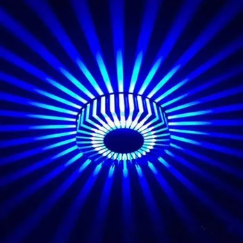 LED Mennyezeti Lámpák Nap Fényesen Ragyogott, Fali Gyertyatartó 3w Színes Lámpák Nappali, Folyosó Folyosó Étterem, Veranda Dekoráció