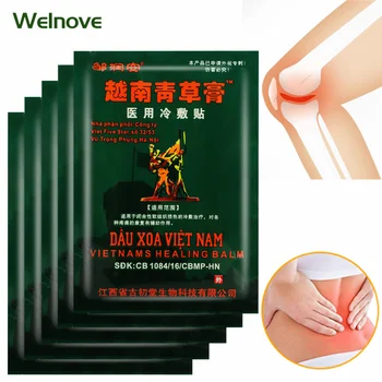 8db/zsák Vietnam Növényi fájdalomcsillapító Tapaszt Arthritis Nyaki Gerinc Test Masszázs Ágyéki Közös Vissza Térd Fájdalom Fájdalom Vakolatok