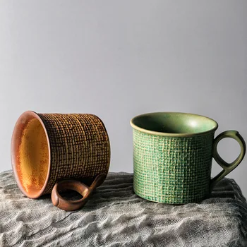 Kreatív, Egyedi Bögrék Kerámia Víz Japán Bögre Kávét A Csészét A Párok Speciális Bögre Ajándék Lakberendezés