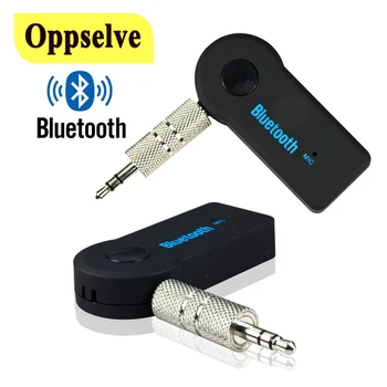 Bluetooth Adó Vezeték nélküli Adapter Audio Fogadó Autóipari kihangosított Hívások Aux Viszont 3.5 Hangszórók 3,5 mm-es Jack Vevő