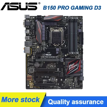 Asus B150 PRO GAMING D3 LGA 1151 Alaplap DDR3 Ram Intel B150 A 6. generációs Core i7i5i3 cpu PCI-E 3.0 M. 2 ATX Placa-mama