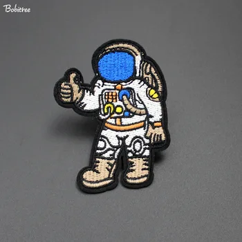 Motívum Űrhajós Ruha Foltok Hímzett Jelvényt, vas Felkínálja a Rátét a Ruhát Hátizsák DIY Patchwork