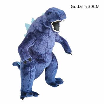 30CM Eredeti Bandai Godzilla VS King Kong Plüss Játékok Godzilla Plüss Baba Kong Párna Gyerekek Plüss Karácsonyi Ajándék Fiúk Lányok