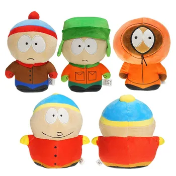 18-20cm Amin A South Park Plüss Játékok Játék-Baba Stan Kyle Kenny Cartman Puha Plüss Peluche Játékok a Gyerekek Születésnapi Ajándékok
