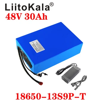 LiitoKala e-kerékpár akkumulátor 48v 30ah li-ion akkumulátor kerékpár átalakító készlet bafang 1000w töltő
