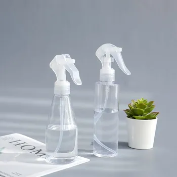200ML Üres Műanyag Spray Üveg Átlátszó Smink Nedvesség Porlasztó Fazék Finom Köd Permetező Üveget Haj Fodrász Eszközök