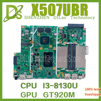 X507UBR alaplap Az Asus X507U X507UB X507UBR X507URA Y5000UB Laptop Alaplap I3-8130U CPU GT920M 100% - ban jól működik