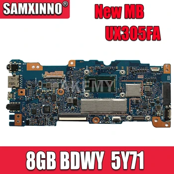 eredeti UX305FA laptop alaplap az ASUS UX305FA UX305F UX305 alaplap BDWY 5Y71 processzor vizsgált 8GB raktáron